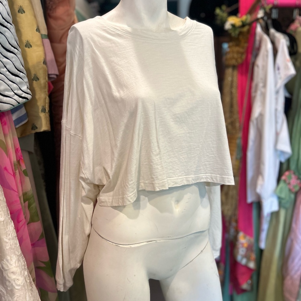 Boxie White Crop